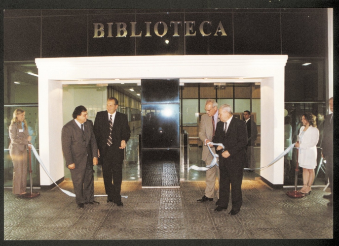  Inauguración Biblioteca Leopoldo Marechal Universidad Nacional de la Matanza